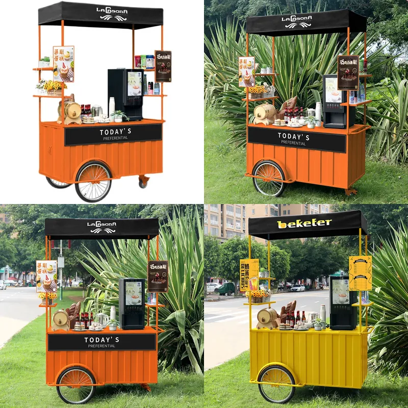 Food Snacks Brands - Mobile Food Cart Commercial Snack Truck