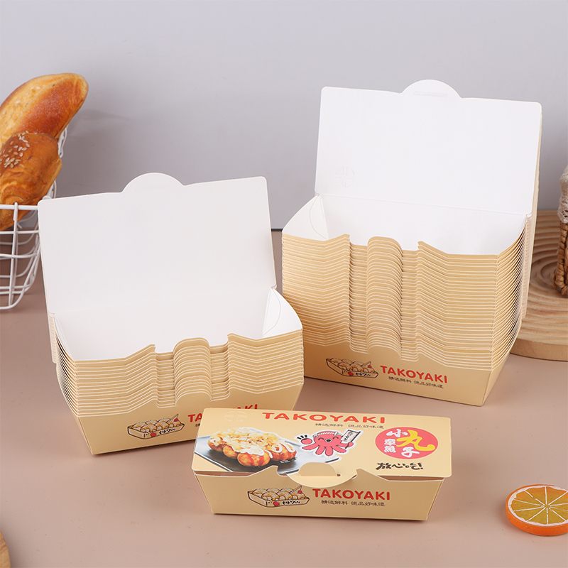 【F】50pcs Octopus Ball Packagin - Food In Japanese Snacks review and price