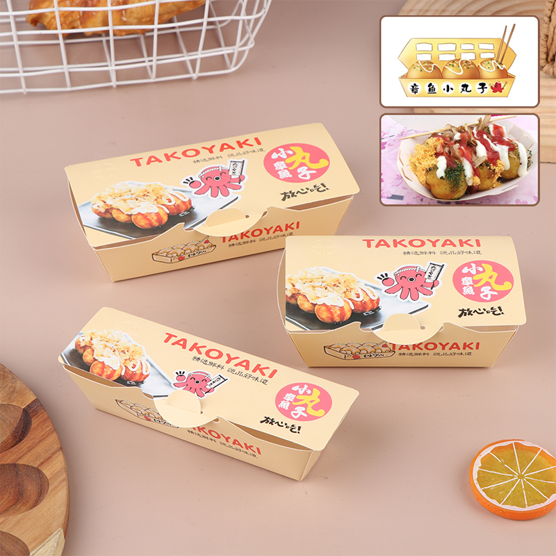 【F】50pcs Octopus Ball Packagin - Food In Japanese Snacks review and price