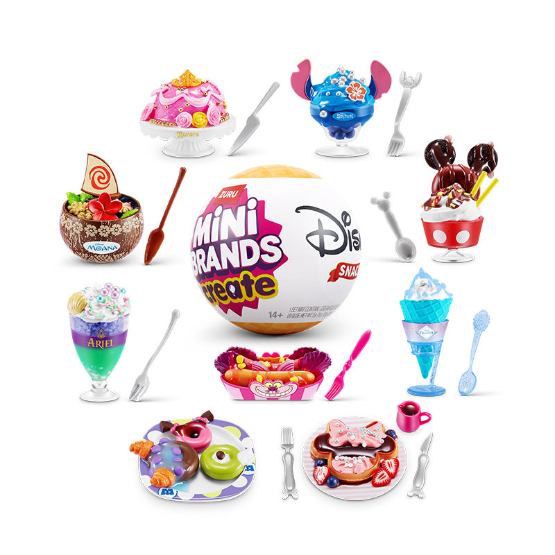 Zuru Mini Brands Create Disney - Food Snacks Brands review and price