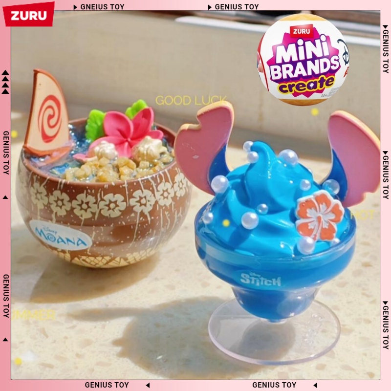 ZURU Mini Brands Create Disney - Food Snacks Brands review and price