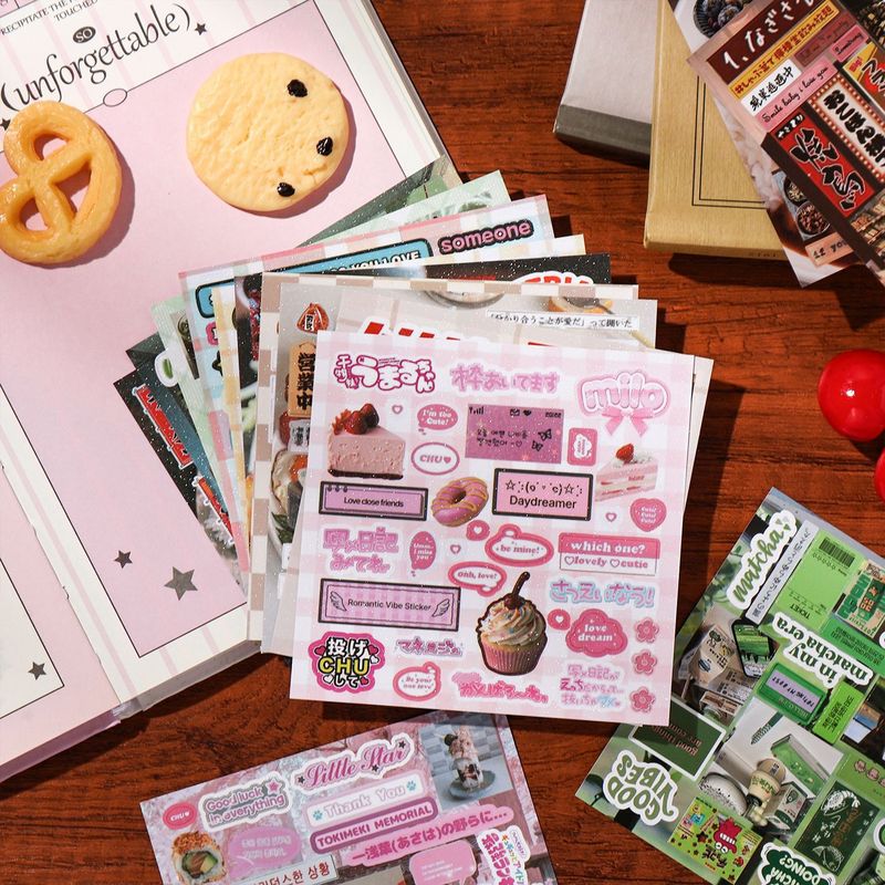 30Pcs Aesthetic Vintage Food L - Snacks Food Labels review and price