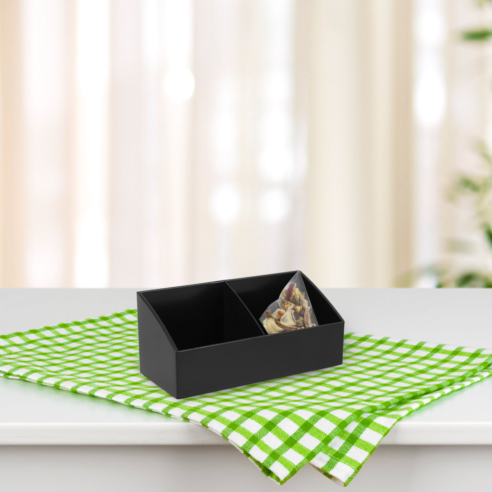 Tea Bag Box 2-Compartment Food - Food Snacks Packets review and price