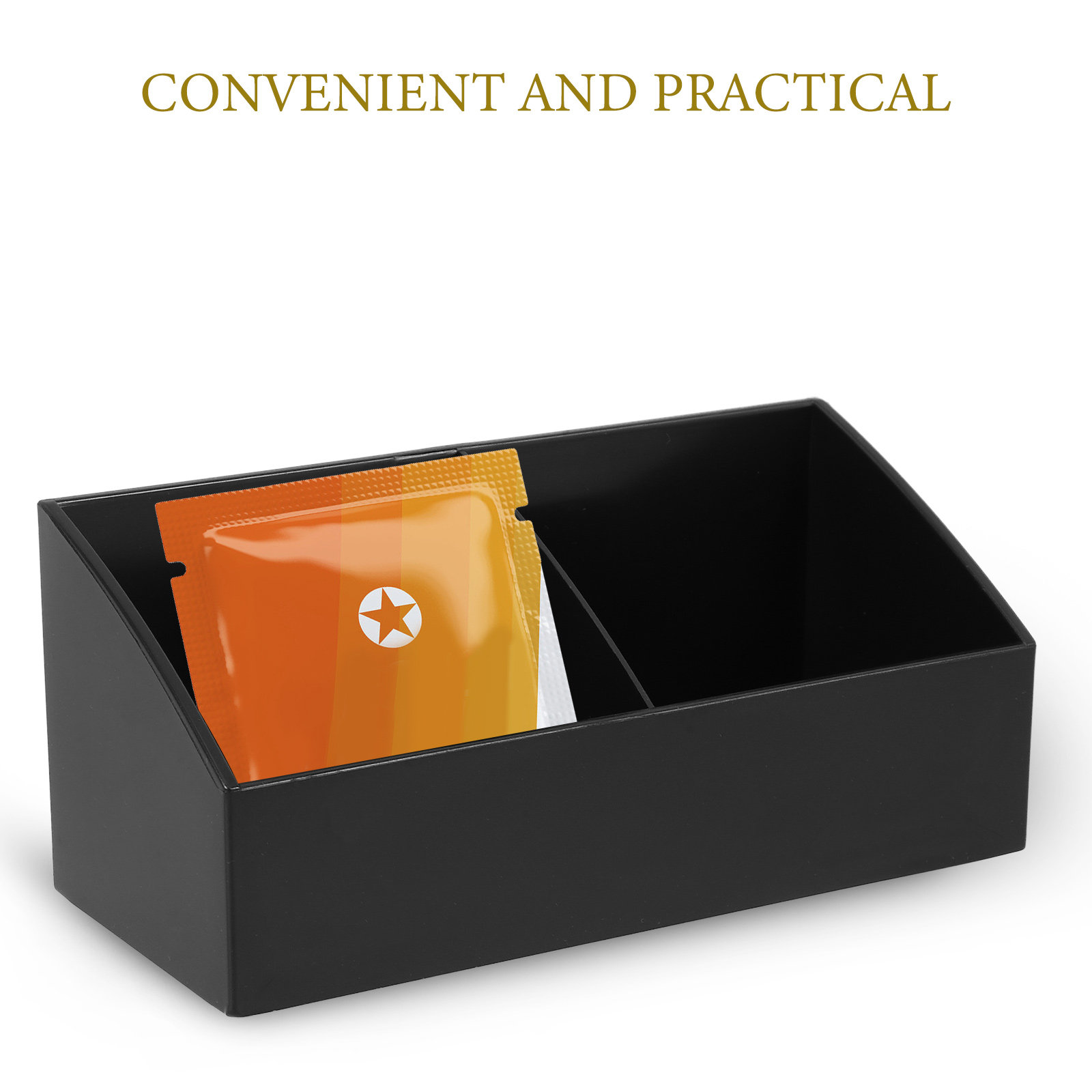 Tea Bag Box 2-Compartment Food - Food Snacks Packets review and price