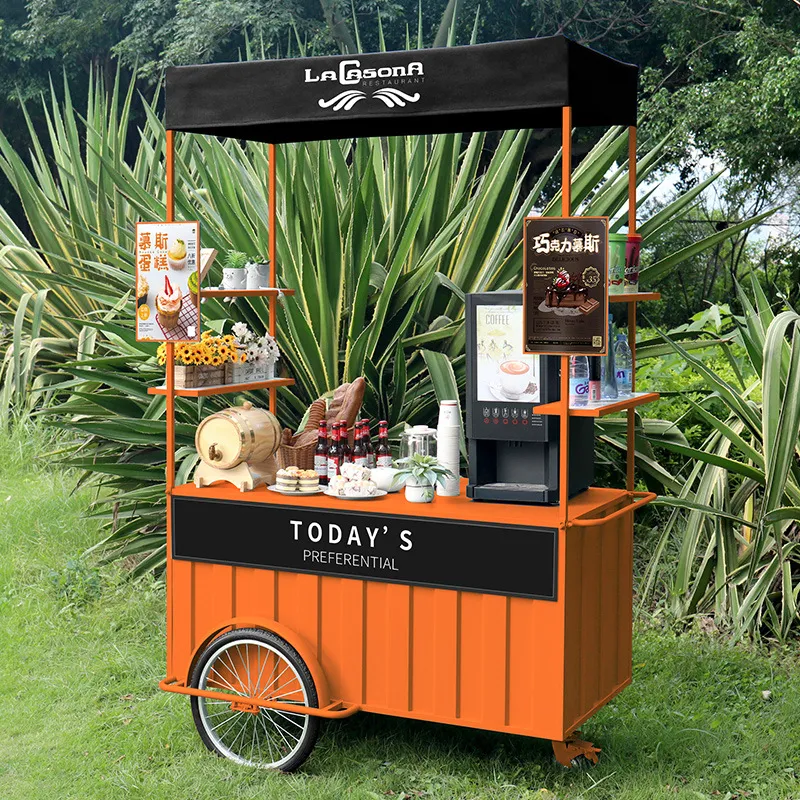 Mobile Food Cart Commercial Sn - Food Snacks Brands review and price