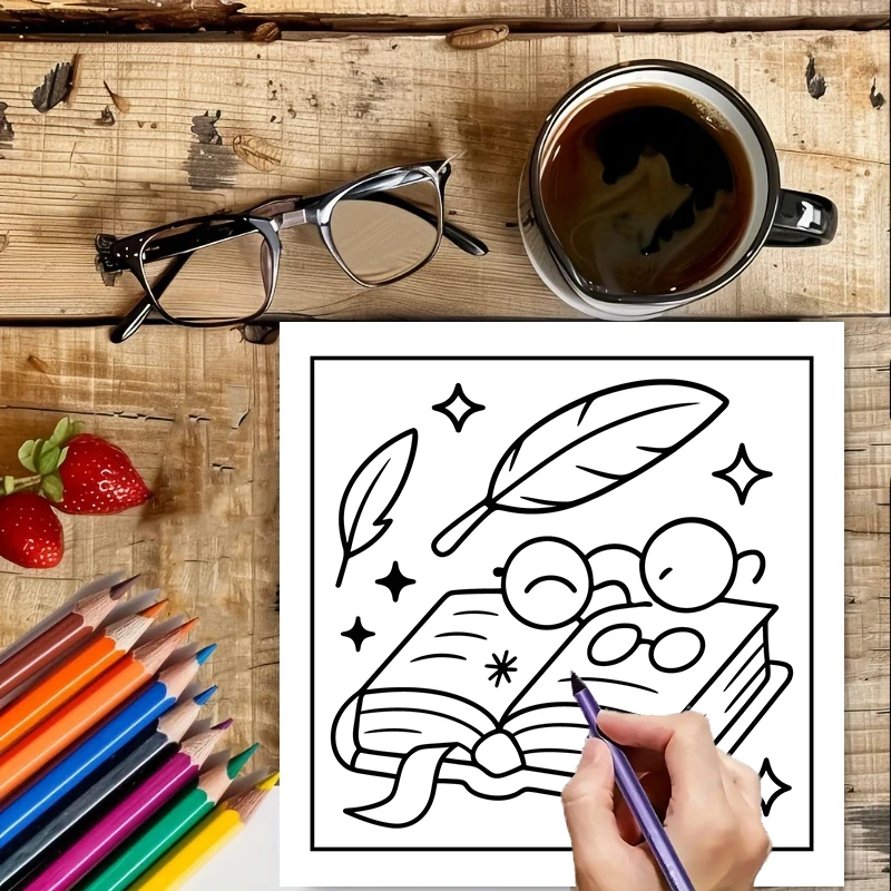 Easy Witchy Vibes Coloring Boo - Food And Snacks Coloring Book review and price